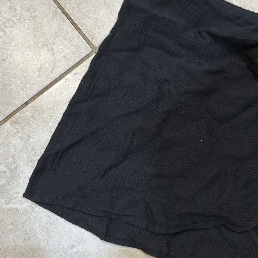 Free People Kamala Endless Summer Black Cotton Gauze Wrap Skirt XS Cover Up - Picture 6 of 9